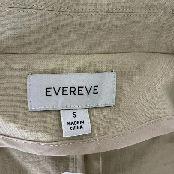 Evereve cream linen blend blazer - Picture 8 of 11